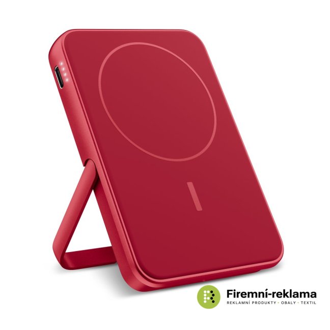 MagSafe power bank 5000 mAh wireless magnetic power bank red