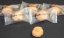 Amarettino mini meringues – Italian mini cookies with apricot kernels and custom printing for sweet promotion of your brand, suitable as a small gift at receptions, with coffee, and at corporate events and trade fairs.
