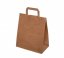 Paper bag brown/white - Packaging: 300pcs, Size: 25x11x32cm
