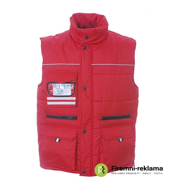 James Ross Waistcoat Holland - Colour: red, Size: S
