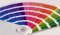 Colour designation for advertising printing