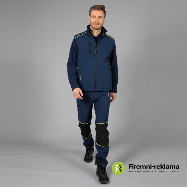 James Ross Waistcoats Bormio - Colour: navy, Size: S