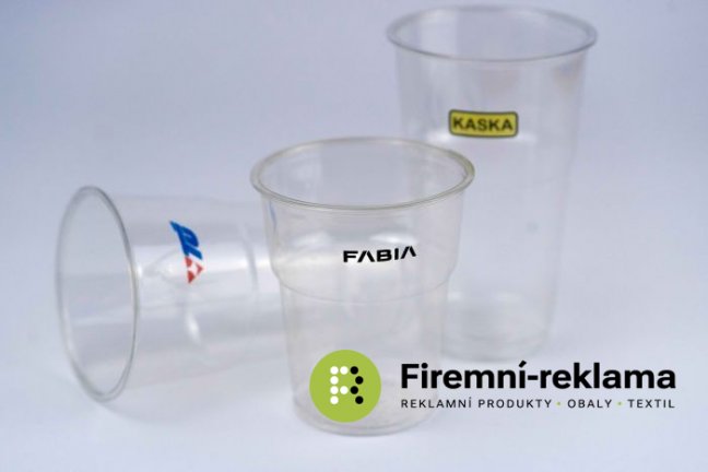 Transparent plastic cup 200ml - Packaging: 1250pcs
