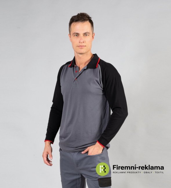 James Ross Polo Detroit - Colour: navy/black, Size: S