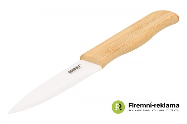 Kitchen ceramic knife ACURA BAMBOO - 20 cm