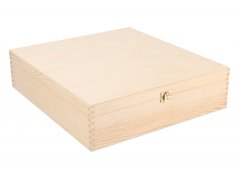 Corporate gift - Wooden box for 4 wines