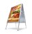 Reklamní áčko 500x700mm, ostrý roh, profil 32mm