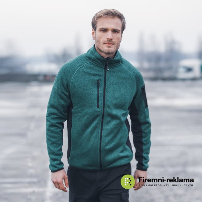 James Ross Knitted fleece Monviso Man - Colour: black, Size: S
