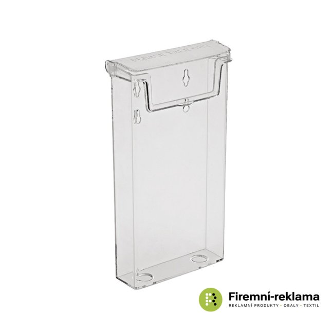 Outdoor Leaflet Holder - Colour: transparent, Media Size: DL (99 x 210 mm)