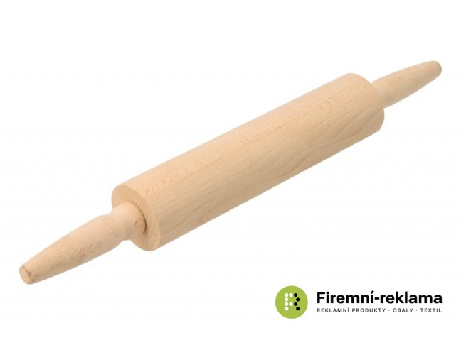 Wooden rolling pin and rolling pin set