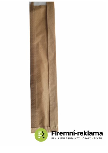 Paper bag with window