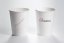 ECO single-wall cups - Packaging: 1000pcs, Material: Matte, Volume: 115 ml