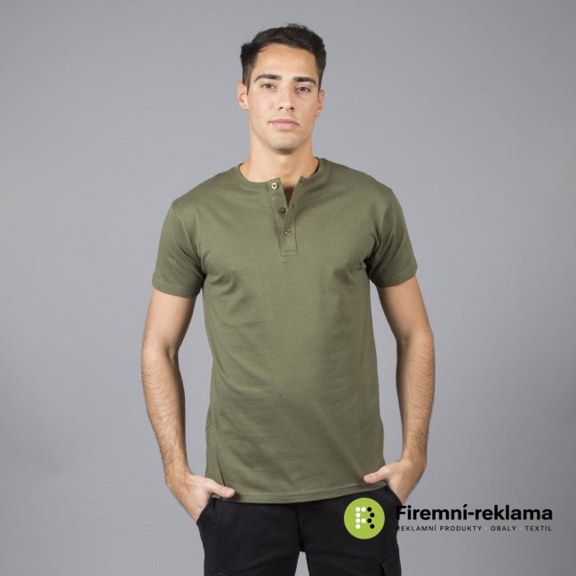 James Ross T-shirt Malaga - Colour: army green, Size: S