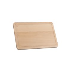 Robust cutting board with groove 45x30 cm