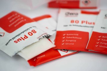 Promotional wet hand wipes