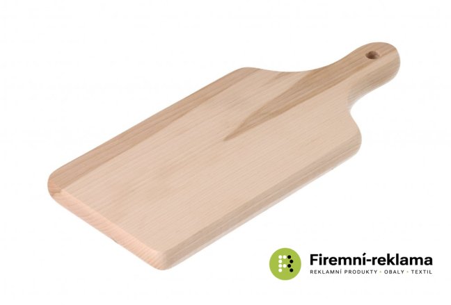 Annealed cutting board with small handle