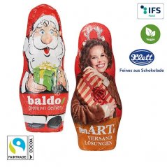 Chocolate Santa Claus Midi - 504 pcs