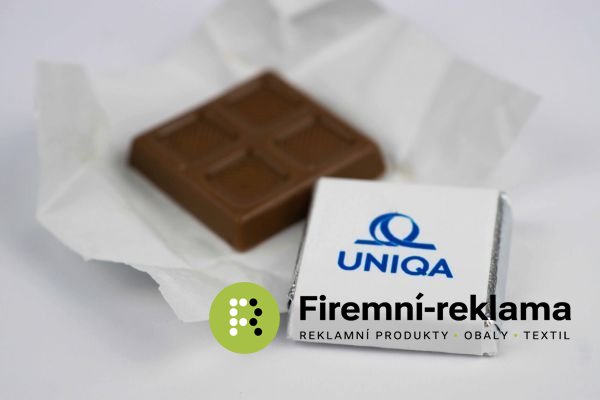 Čokoláda ke kávě 5g - Balení: 1000ks, Druh čokolády: mléčná