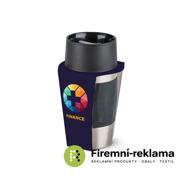 Tefal Travel Mug Compact 0.3L Black with custom print