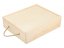 Corporate gift - Wooden chest for 3 wines
