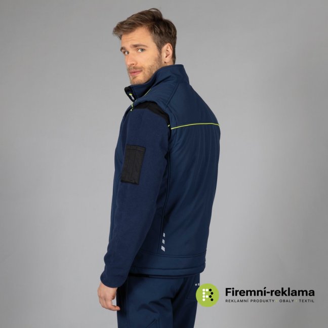 James Ross Waistcoats Bormio - Colour: navy, Size: S