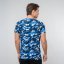 James Ross T-shirt Ibiza Man - Colour: camouflage blue, Size: S