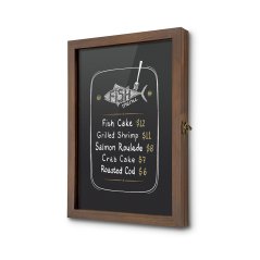 Wooden Showcase A3