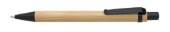 TURAL NERO BLACK Bamboo / metal ballpoint pen