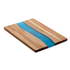 Acacia cutting board with epoxy resin 30 x 20 cm