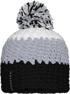 Crocheted Cap with Pompon