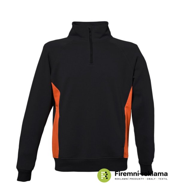 James Ross Sweatshirt Wisconsin - Colour: black/orange, Size: S
