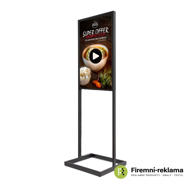 Digital Totem Sky - Colour: black, Media Size: 43"