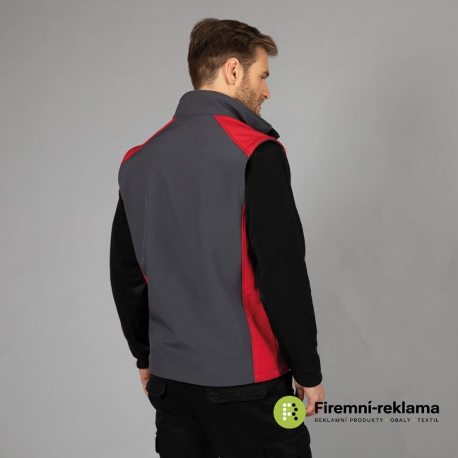 James Ross Waistcoats Campiglio - Colour: black/grey, Size: S