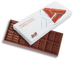 Chocolate 50 g in a paper box