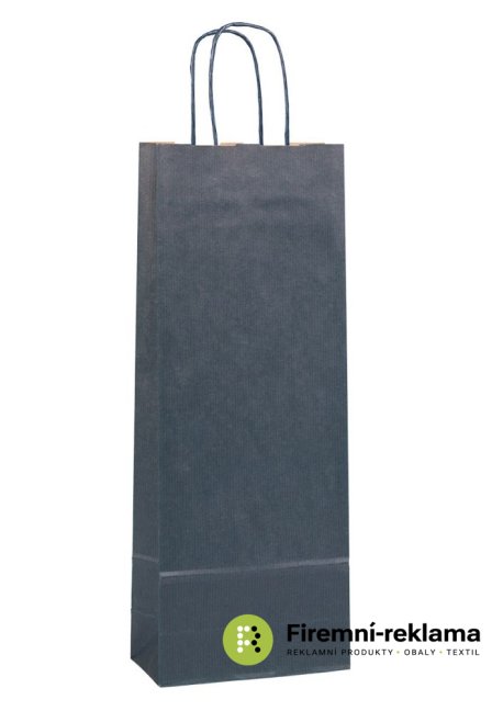 Papírová taška LONGER - Balení: 1ks, Barva: bílá, Velikost: 15x8x40cm