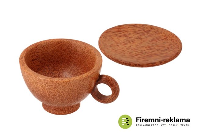Coconut cup and saucer