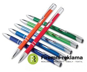 Metal pen COSMO slim - Packaging: 1000pcs