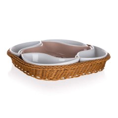 Bowls in HOME basket - 5-piece set
