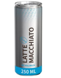 Promotional Caffe Latte Macchiato with all-over print