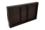Wooden serving table for bed 50x30 cm dark