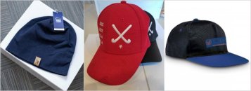 Customized caps with custom printing, embroidery