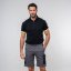 James Ross Pant  Zurigo Bicolor Shorts - Colour: grey, Size: S