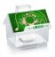 Transparent money box Sweet Home with custom print on the roof