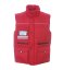 James Ross Waistcoat Holland - Colour: red, Size: S