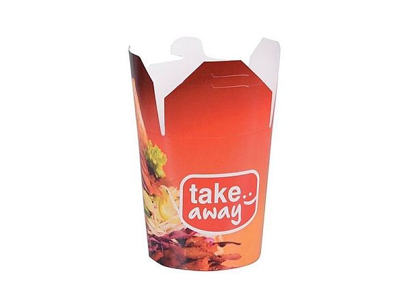 reklamní krabička - box na kebab nebo nudle
