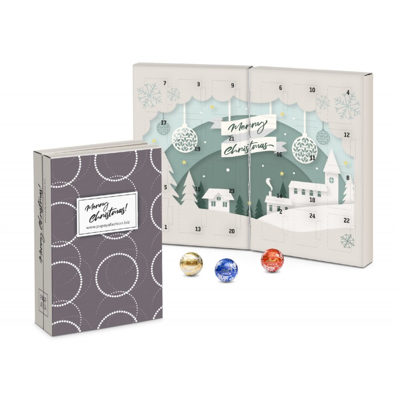 100% originální adventní kalendář ve tvaru Domu